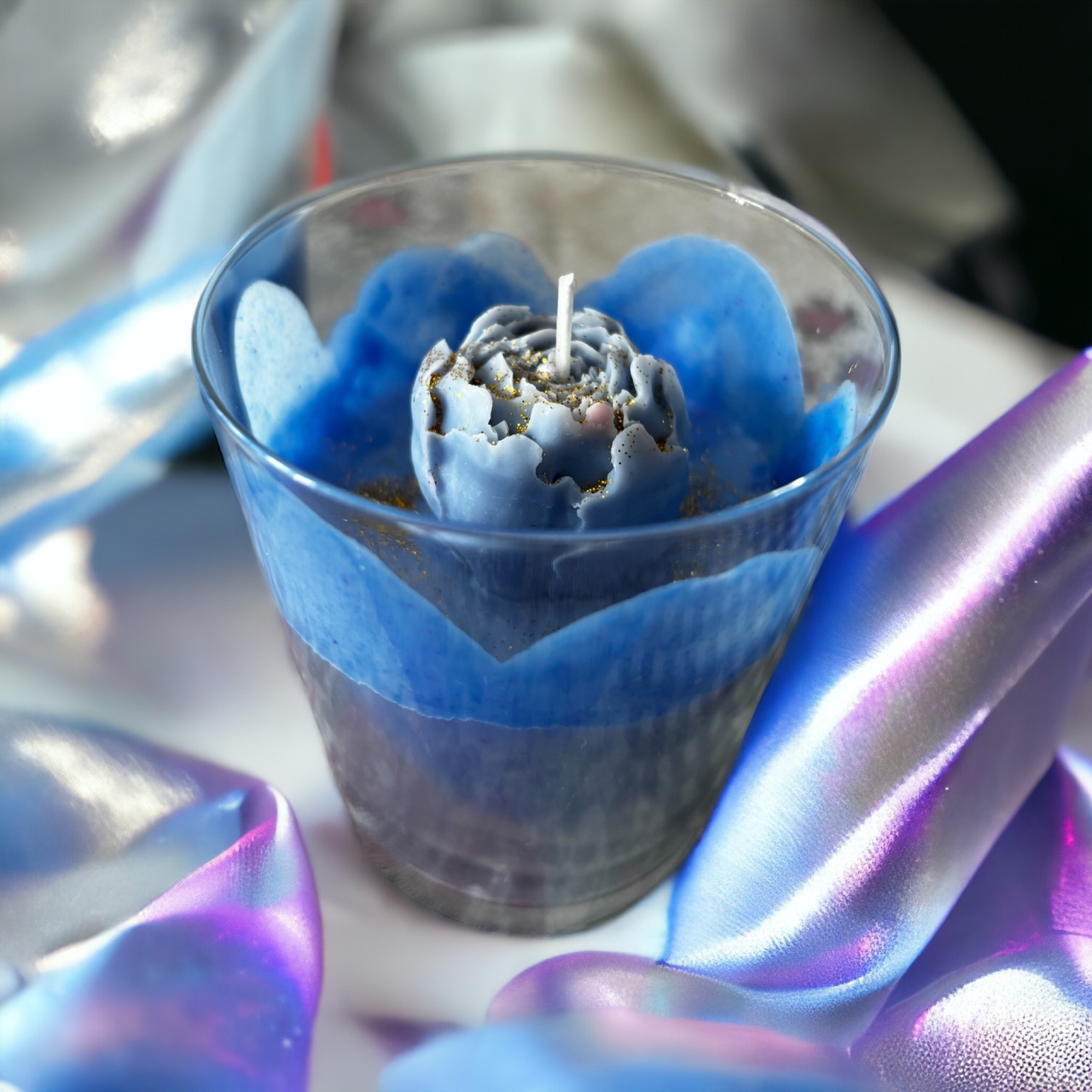 Lumanare Pahar Rose [2]