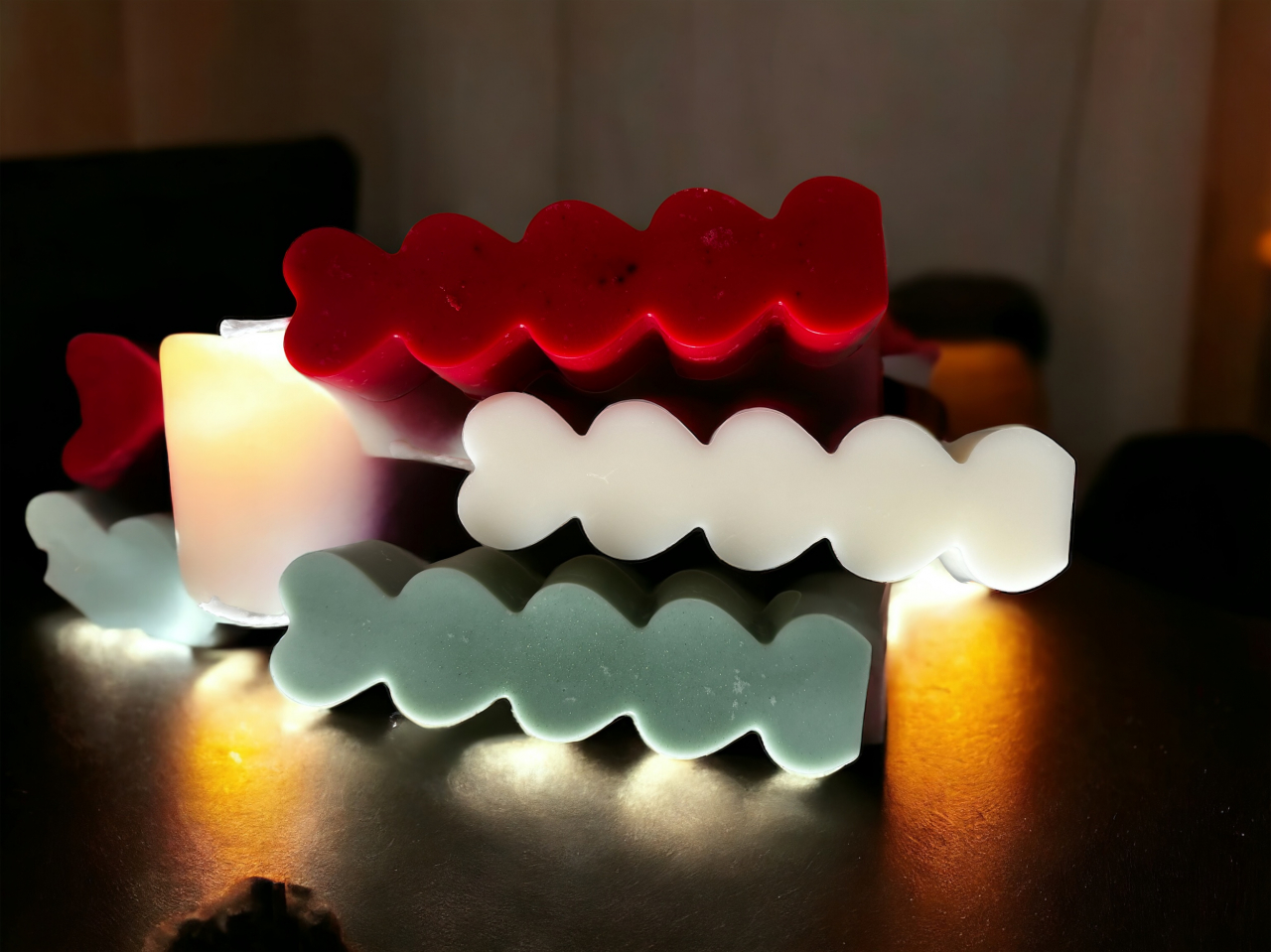 Lumanare tip Inima stalp [2]