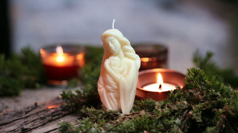 Produse - Lumanare Maria cu isus