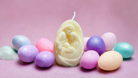 Produse - Lumanare "Ou Isus"