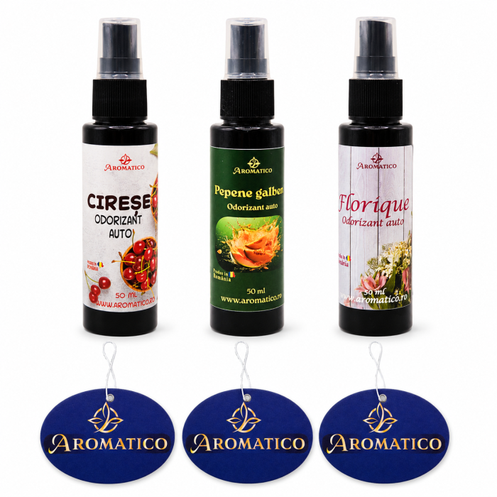 pachet-3-odorizante-auto-Cirese-Pepene-galben-florique [2]