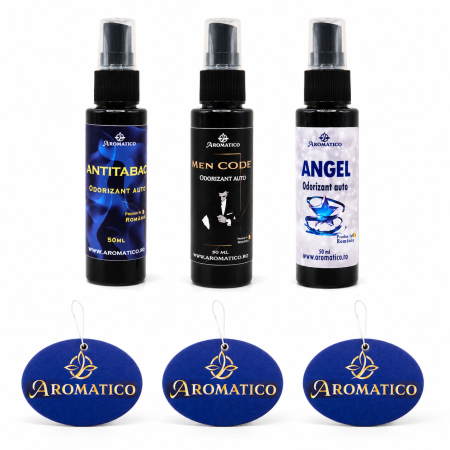 pachet-3-odorizante-auto-Angel, Men code si Antitabac [1]