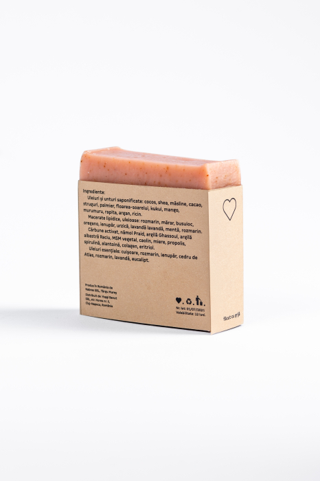 Sapun cu argan, hibiscus și trandafir - Corp [5]