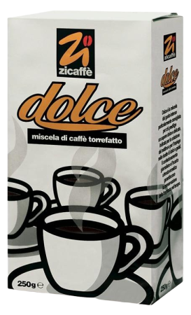 Cafea - Cafea macinata Zicaffe Dolce 250g