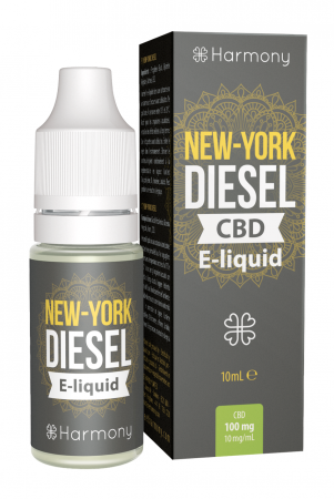Produse CBD - CBD e-liquid - New York Diesel 10ml (Harmony)