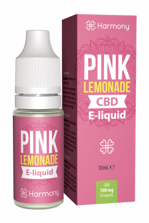 Produse CBD - CBD e-liquid - Pink Lemonade 10ml (Harmony)