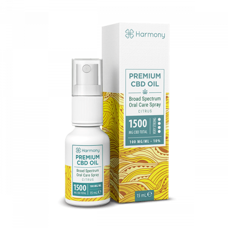 Harmony CBD 10%, 15ml - 1500mg CBD Spray