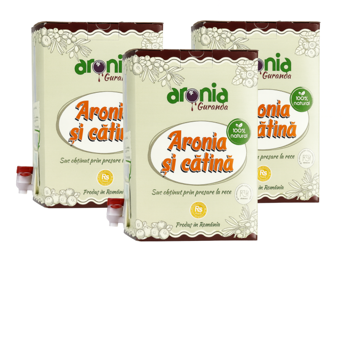 Suc de aronia cu cătină – 100% natural | Aronia Guranda [1]