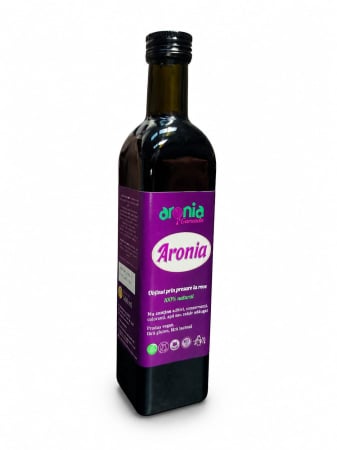 Suc natural de aronia - Suc-de-Aronia-100-Natural-Presat-la-Rece-500ml