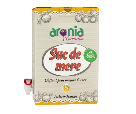 Sucuri naturale de aronia 3 litri - Aronia Guranda - Suc de Mere Aronia Guranda 100% Natural 3L