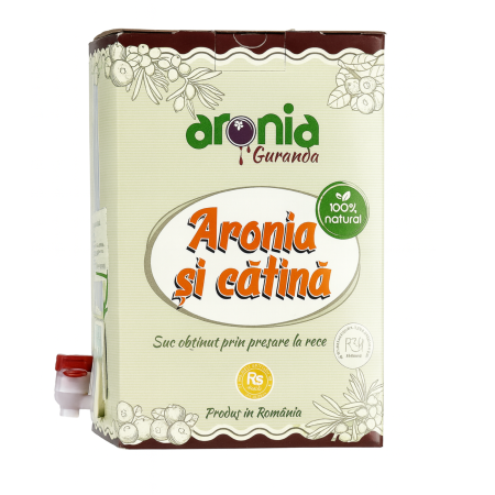 Sucuri naturale de aronia 3 litri - Aronia Guranda - suc-natural-aronia-catina-presat-la-rece