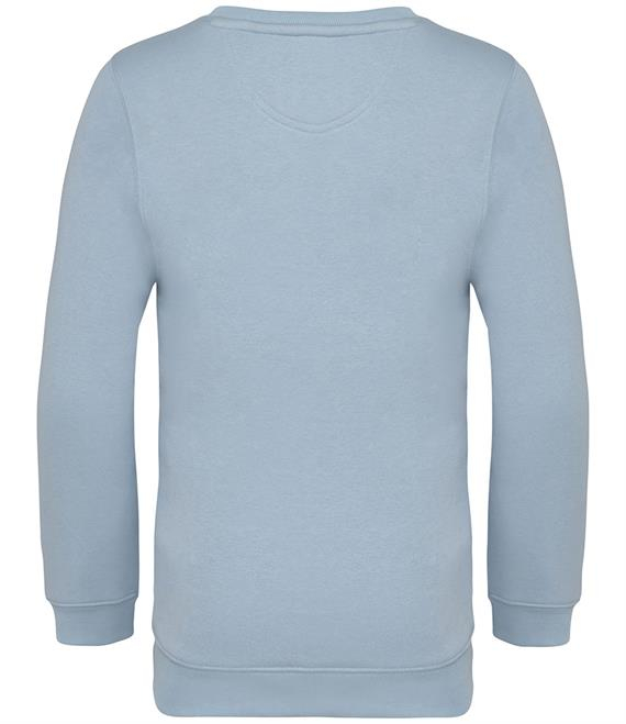 Bluza Copii groasa Scoala, Uniforma Scolara, Casual, din Bumbac Organic 100%, Material Sustenabil, Densitate 350g/m2, Albastru aquamarin [5]