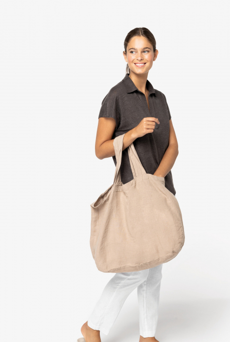 Geanta de cumparaturi din in, ecologica [2]