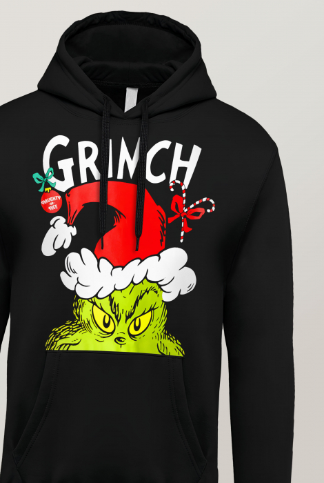 Hanorac barbati cu imprimeu Craciun-  Stole the Christmas [4]