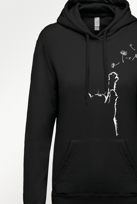 Hanorac cu imprimeu dama - Funny Cat [2]