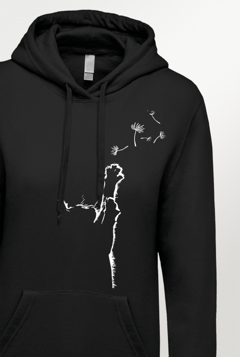 Hanorac cu imprimeu dama - Funny Cat [3]