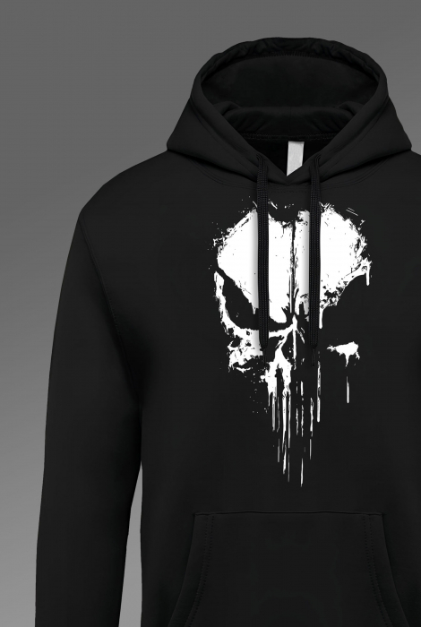 Hanorac barbati cu imprimeu, Punishman [3]