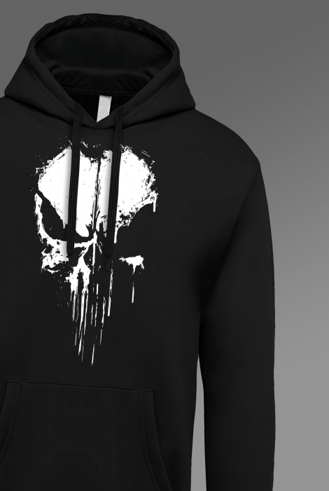 Hanorac barbati cu imprimeu, Punishman [4]