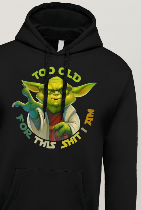 Hanorac barbati cu imprimeu, To old for this [4]