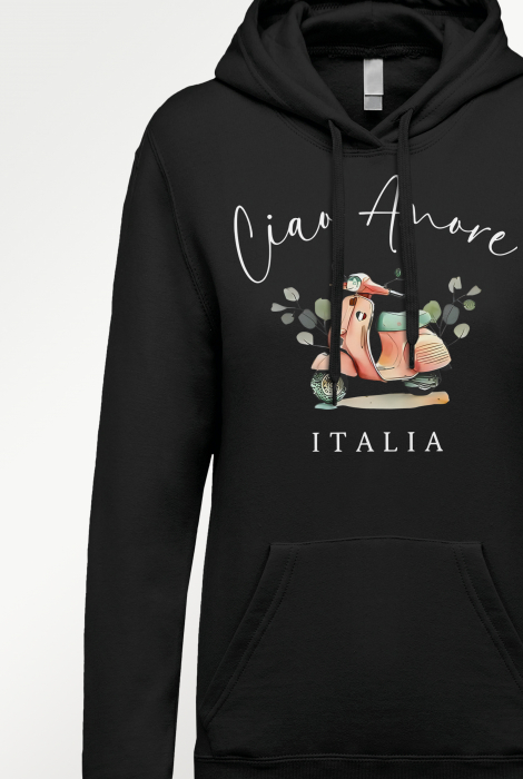 Hanorac cu imprimeu dama - Ciao Amore, Italy [2]