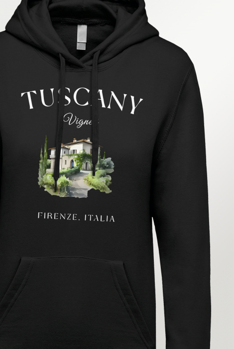 Hanorac cu imprimeu dama - Tuscany Italy [3]