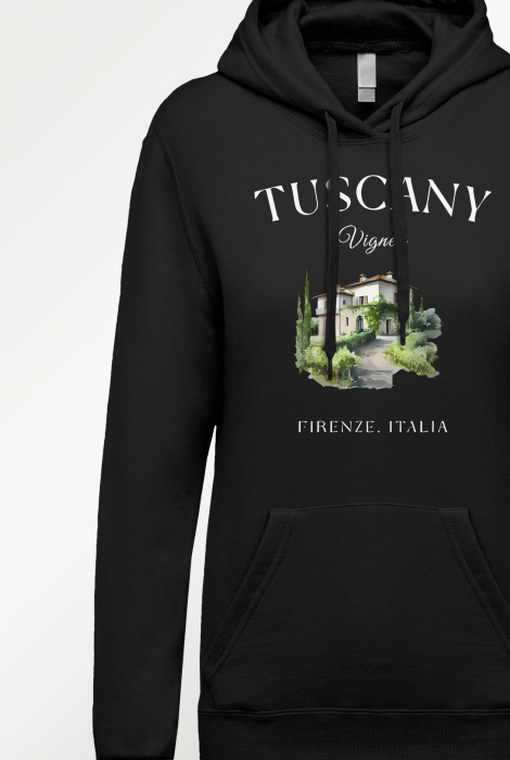 Hanorac cu imprimeu dama - Tuscany Italy [2]