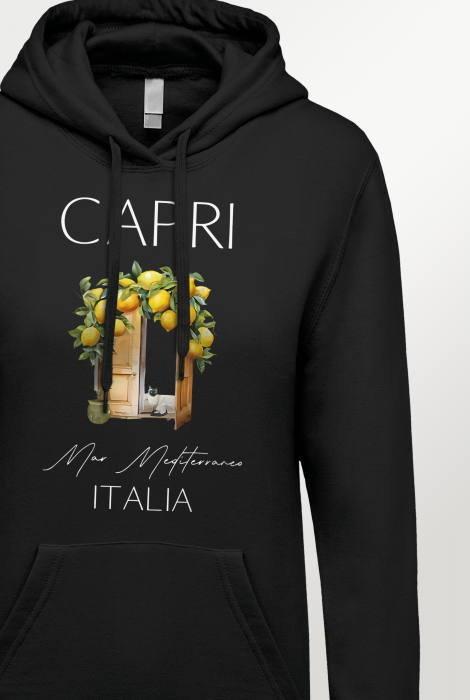 Hanorac cu imprimeu dama - Capri Italy [3]