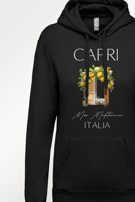 Hanorac cu imprimeu dama - Capri Italy [2]