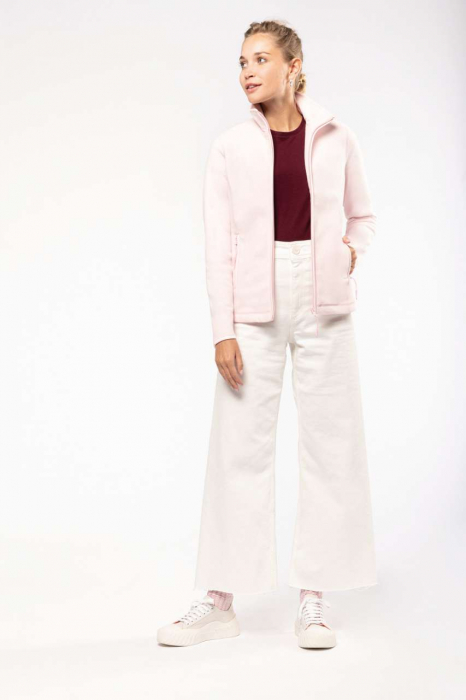 Hanorac fleece pentru dama, Roz Pal [3]