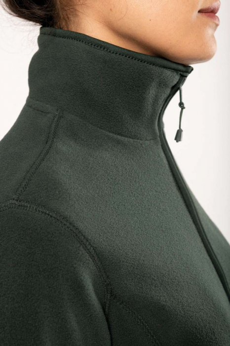Hanorac fleece pentru dama, Verde inchis [5]