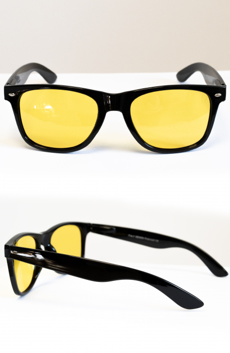 Ochelari de soare, WAYFARER, PV9988/C2GY, Polarizat, pentru Condus Noapte, Ski, Iarna + Etui [2]