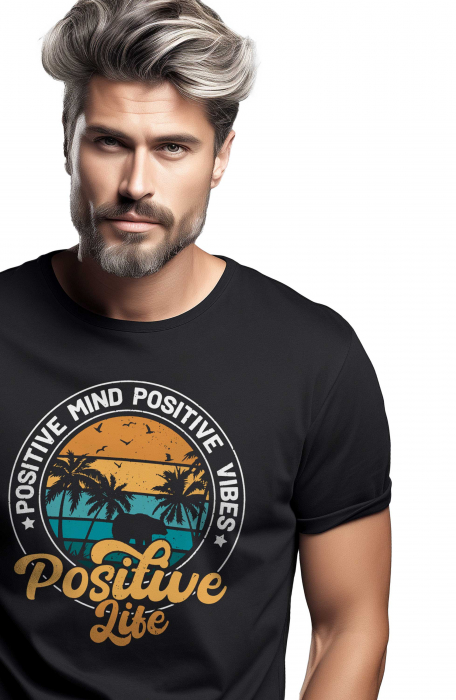 Tricou barbati, Positive Life [3]