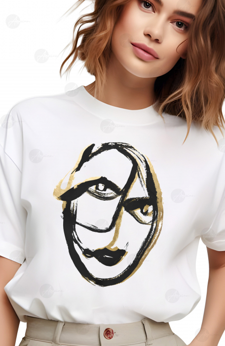 Tricou dama, Minnie MouseTricou dama, Abstract Art [2]