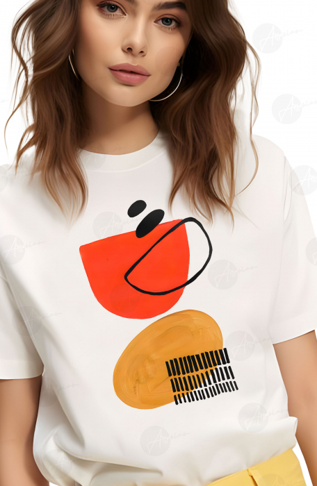 Tricou dama, Abstract Sunset [2]