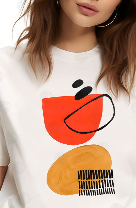 Tricou dama, Abstract Sunset [3]
