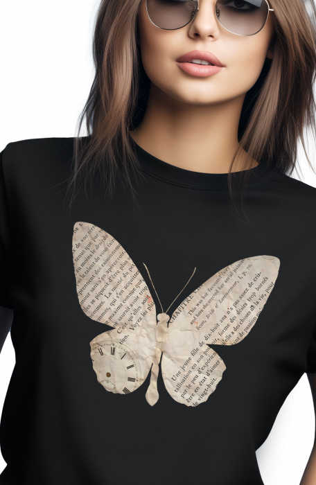 Tricou dama, Butterfly Book [3]