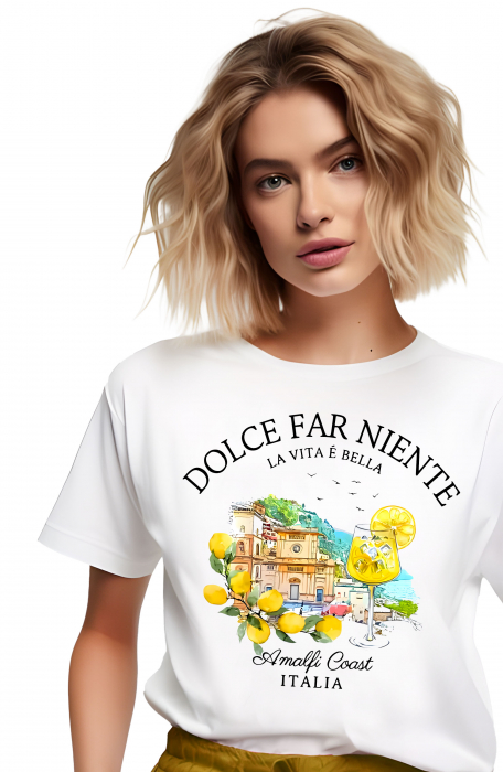 Tricou dama, Amalfi Coast, Italia [2]