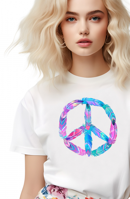 Tricou dama Peace Love [2]