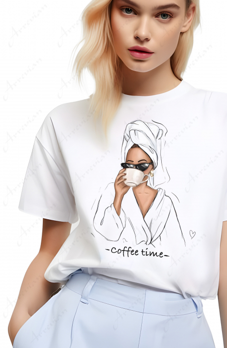 Tricou dama, Coffee Time [2]