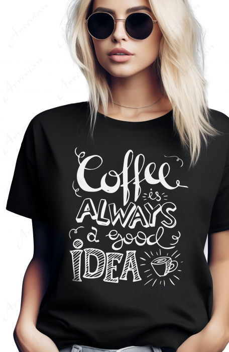 Tricou dama, Coffee good idea [2]