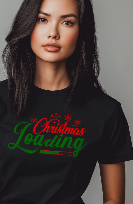 Tricou dama, Craciun Fericit, Christmas Loading [3]