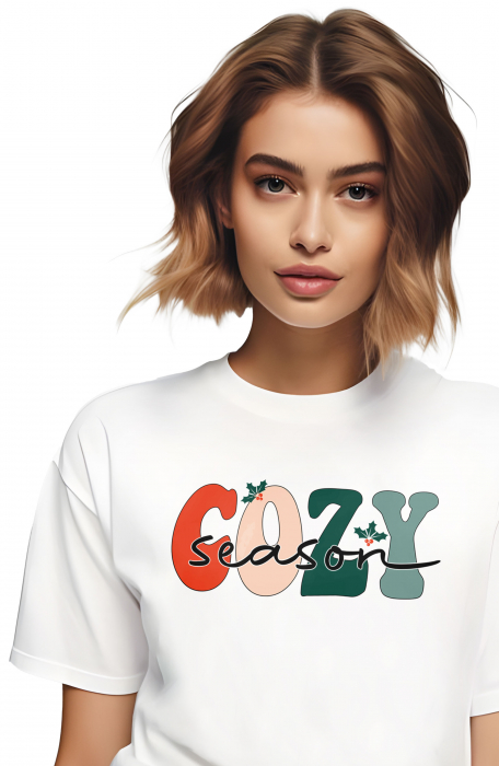 Tricou dama, Craciun, Sezon Cozy [2]