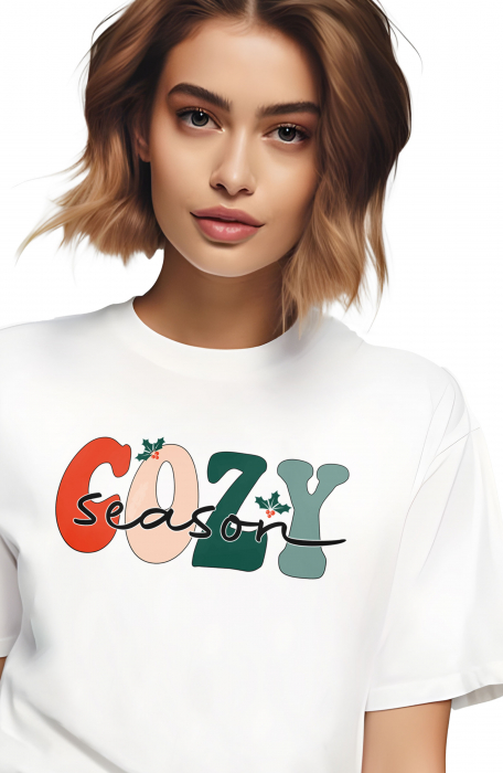 Tricou dama, Craciun, Sezon Cozy [3]