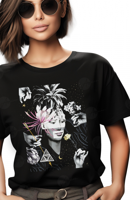 Tricou dama, The universe of a flower [3]