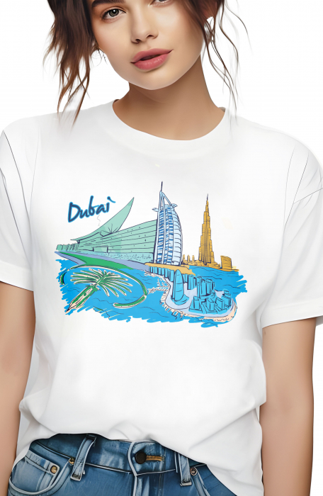 Tricou dama, Dubai Marina [2]