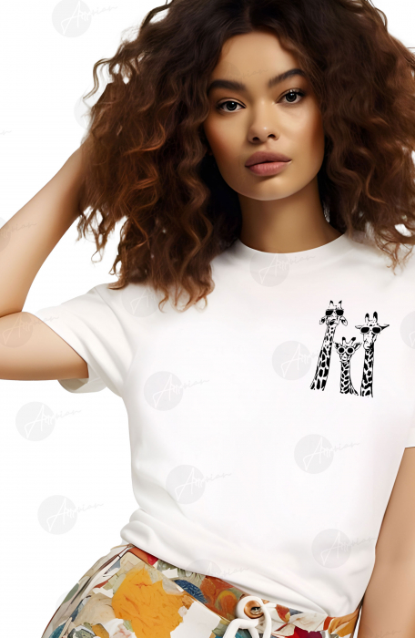 Tricou dama, Giraffamily [2]