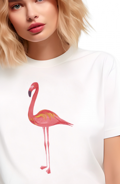 Tricou dama, Flamingo [3]