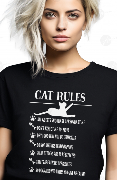Tricou dama, Cat Rules [3]