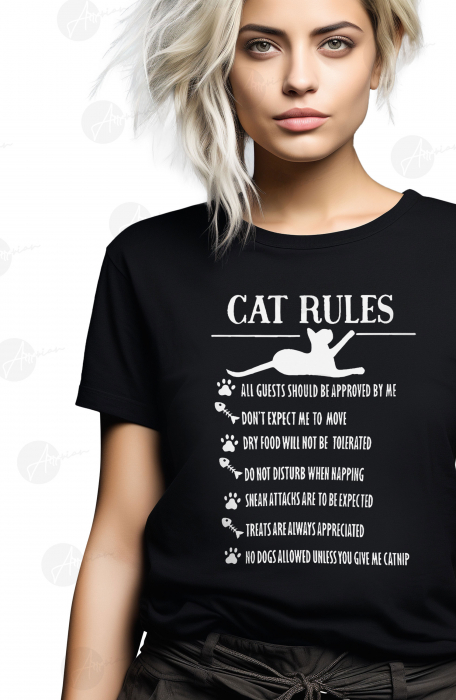 Tricou dama, Cat Rules [2]