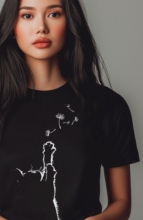 Tricou dama, Pisica Jucausa, Funny Cat, Negru [3]